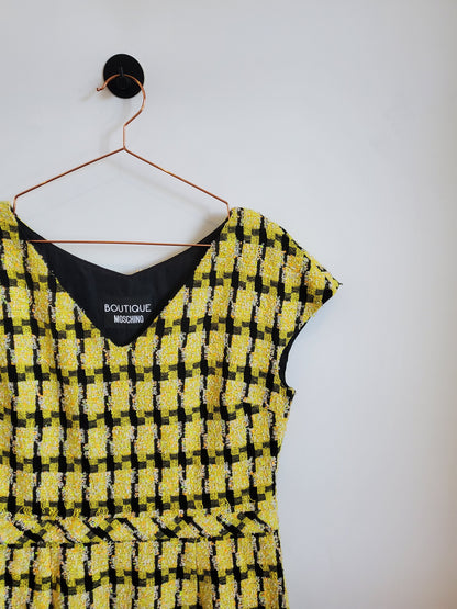 Vintage 90s Moschino Boutique Dress | Size 12