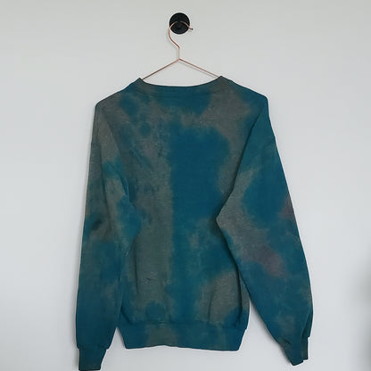 Reworked Tie-Dye Batman Sweatshirt | Size M