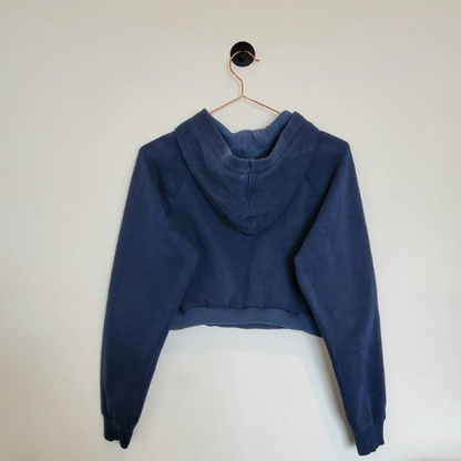 Reworked Crop Adidas Hoodie | Size 8