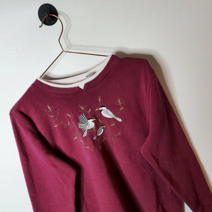 Vintage 90's Bird Sweatshirt | Size M
