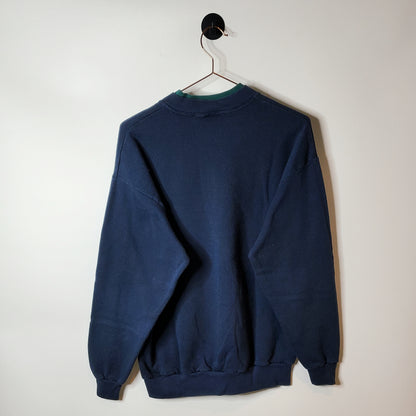 Vintage 90s Lee Hart Embroidered Sweatshirt Navy Size L