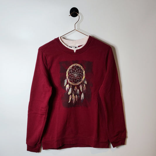 Vintage 90's Breckenridge Dream Catcher Sweatshirt Red Size M