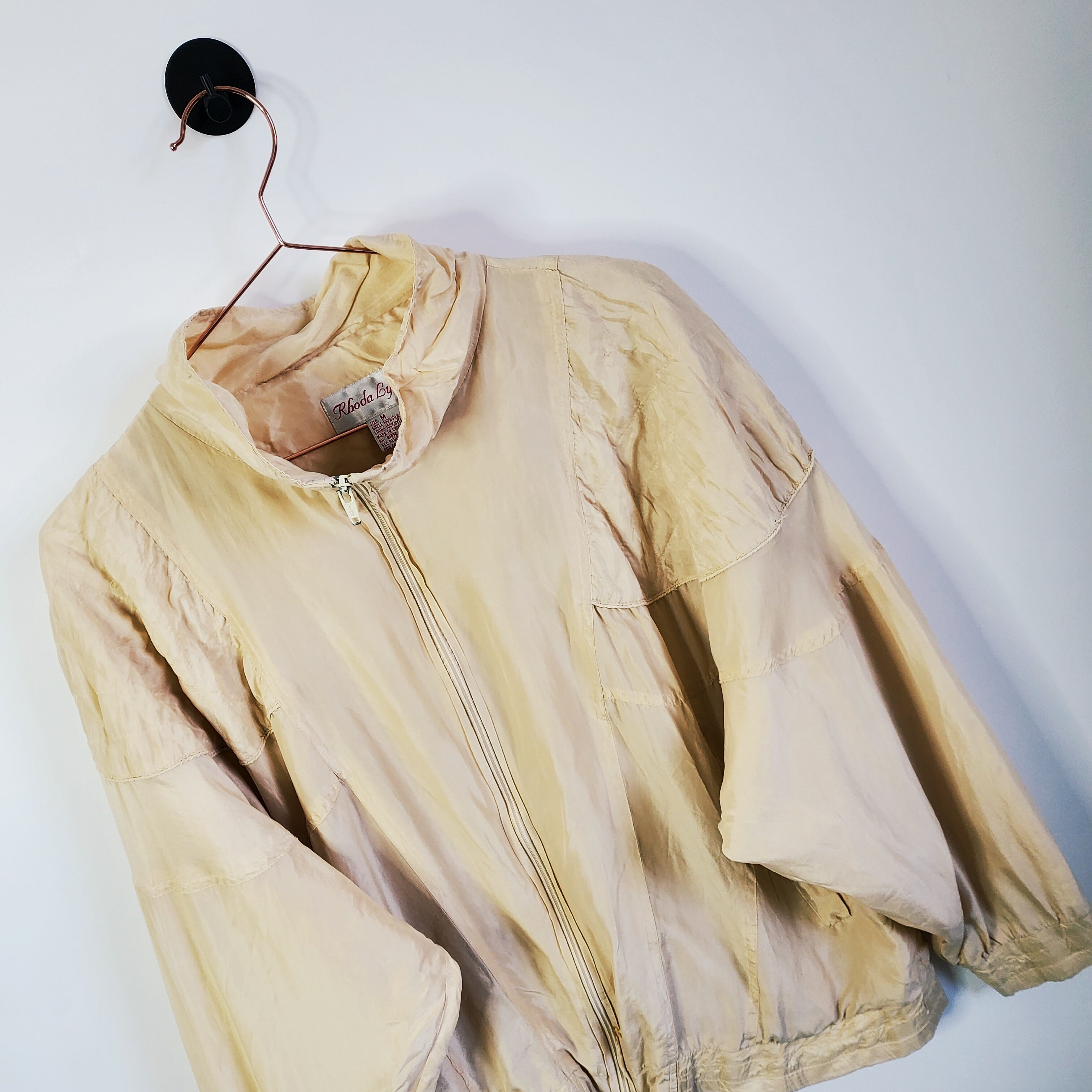 Silk windbreaker best sale