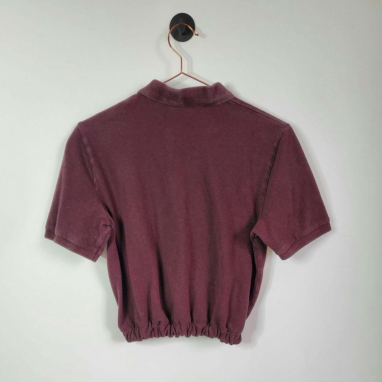 Reworked Ralph Lauren Polo Shirt Purple Size 8-10