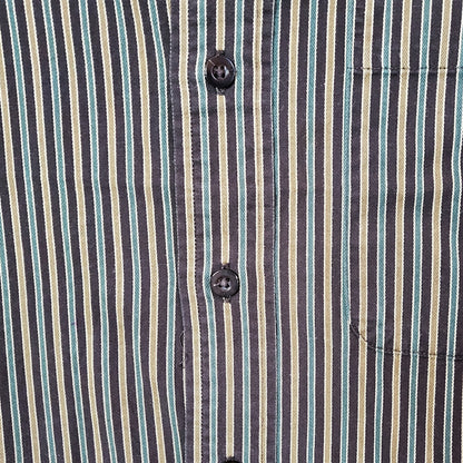 Reworked Vintage Striped Crop Top | Size 8-10