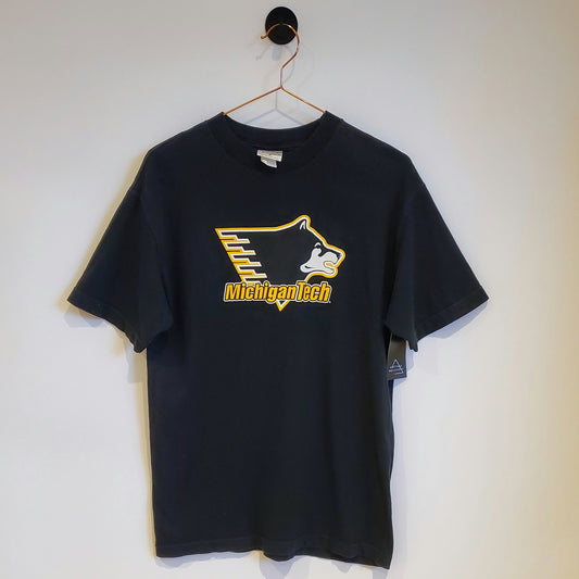 Vintage Michigan Tech Varsity Graphic T-shirt | Size M