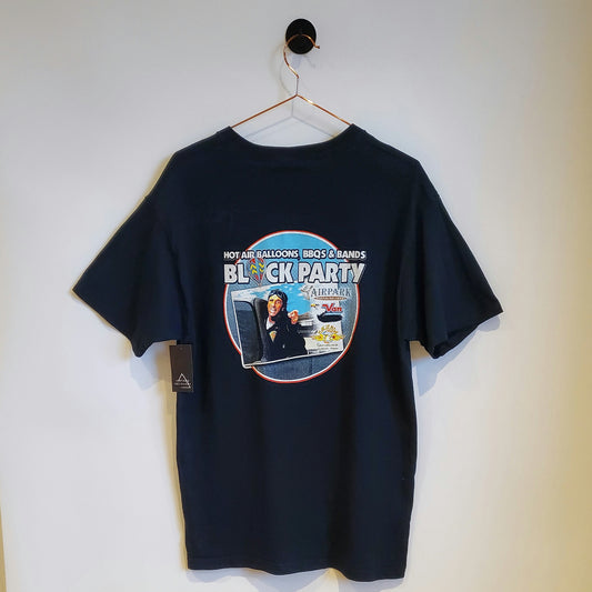 Vintage 90's Block Party Graphic T-shirt | Size L