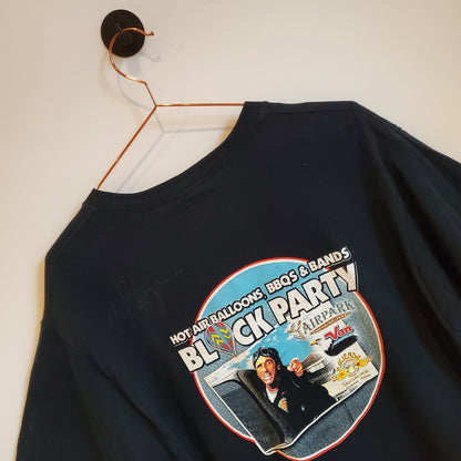 Vintage 90's Block Party Graphic T-shirt | Size L
