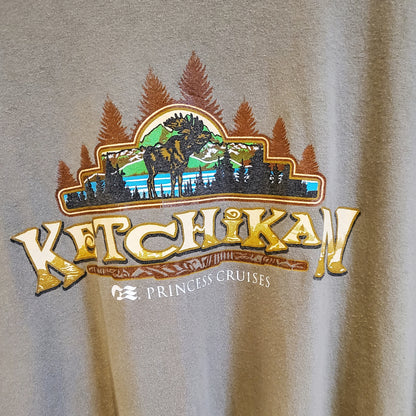Vintage Ketchikan Animal Graphic T-shirt | Size XXL