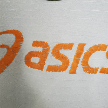 Reworked Upcycled Asics Crop Top | Size 12-14