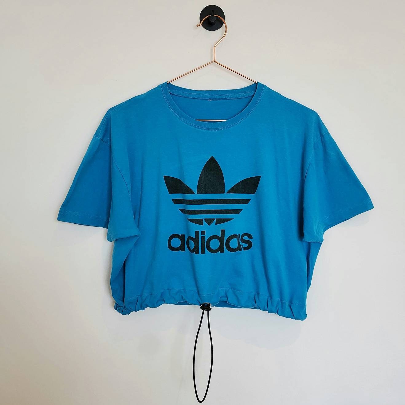 Reworked Vintage Adidas Crop Top | Size 12